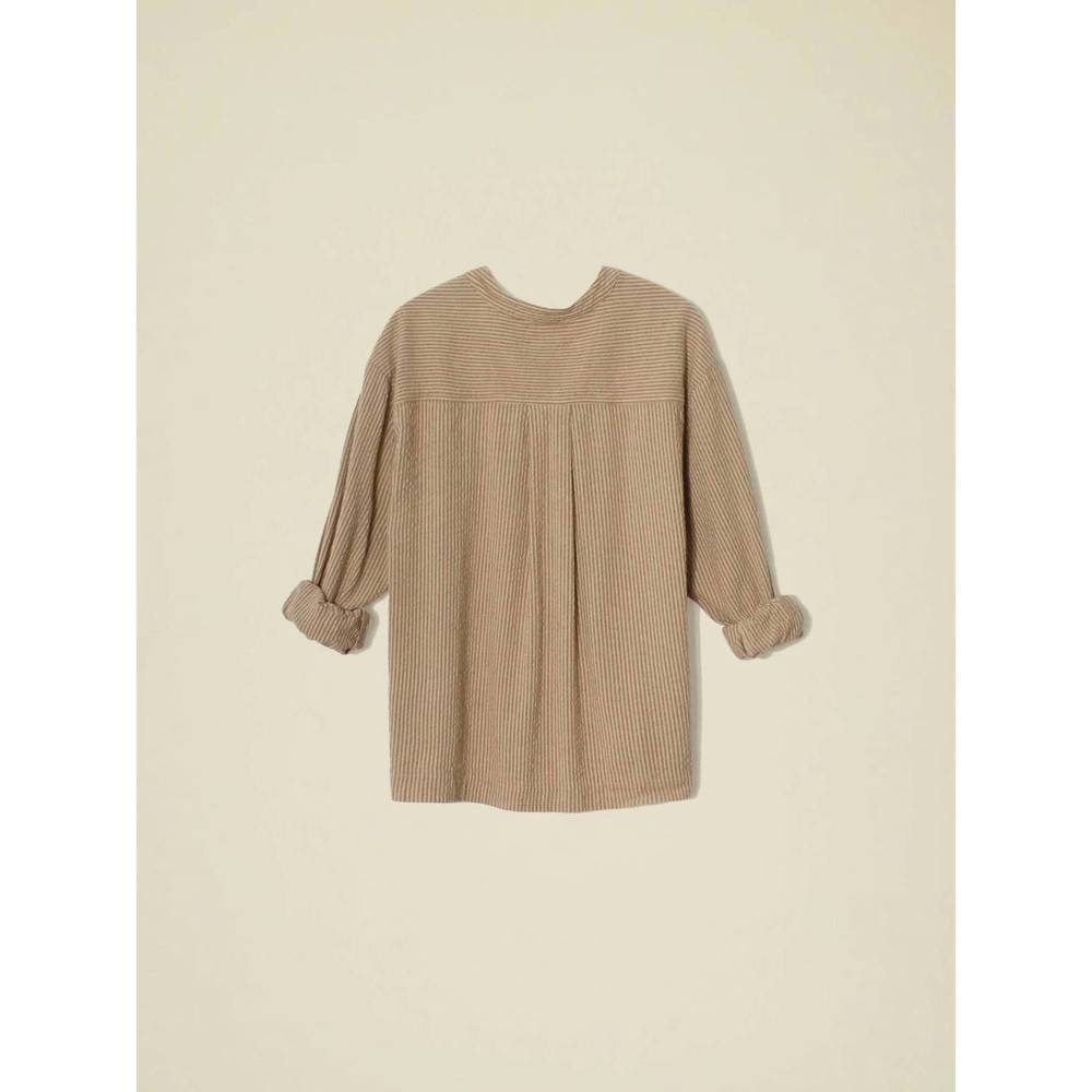 NEW XIRENA makenzie shirt in fawn stripe - Picture 7 of 7